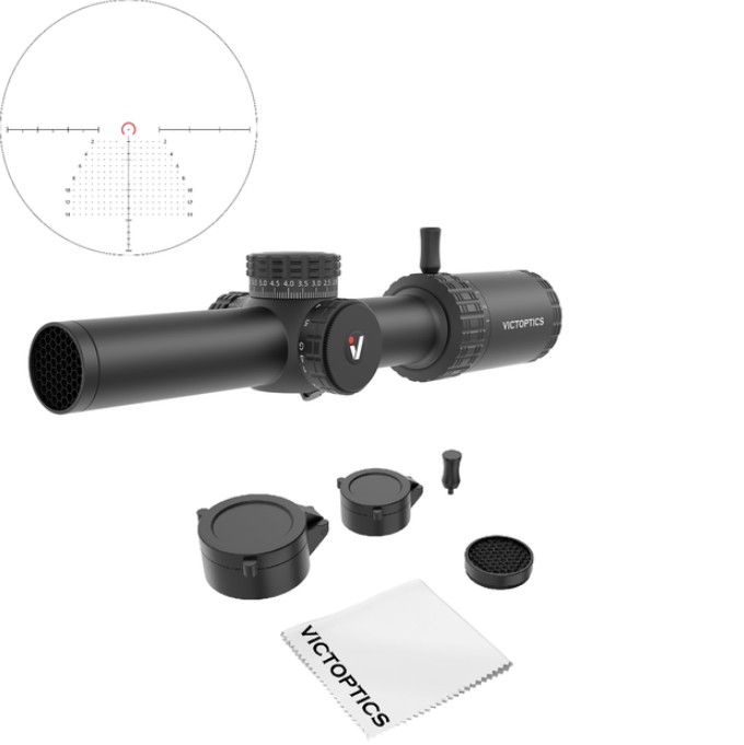 Оптический прицел Vector Optics S10 1-10x24 (30 мм) illum. SFP VS 10-1 MIL Фото 5